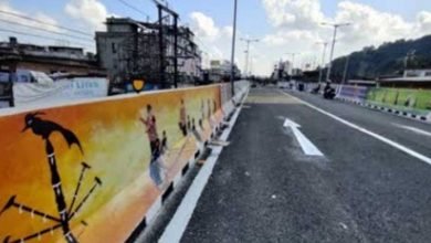 Assam: Graffiti to beautify Guwahati flyovers, Minister Ashok Singhal