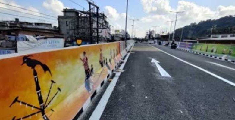 Assam: Graffiti to beautify Guwahati flyovers, Minister Ashok Singhal