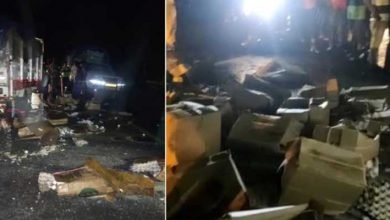 Assam: Mizoram bound truck reportedly vandalised by locals in Cachar