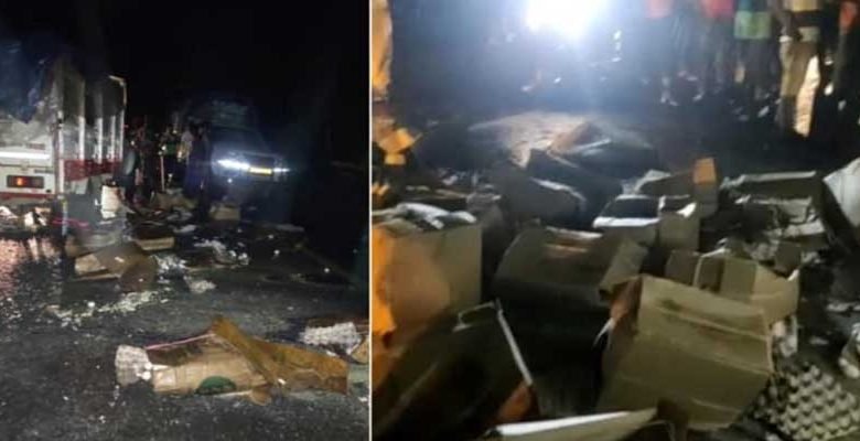 Assam: Mizoram bound truck reportedly vandalised by locals in Cachar