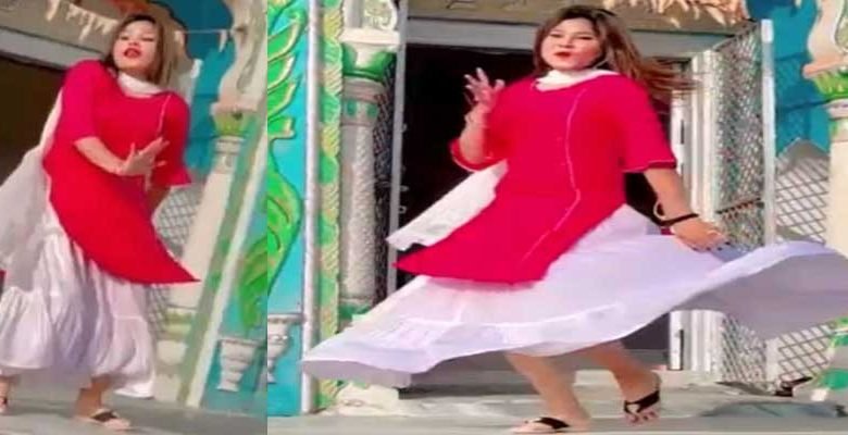 VIRAL VIDEO: girl booked after videos of her dancing outside temple goes viral