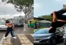After a Model danced, Now Boy performed STUNT at traffic signal in Indore, video goes viral