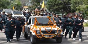 Nagaland: Kohima witnesses grand welcome to Swarnim Vijay Mashaal