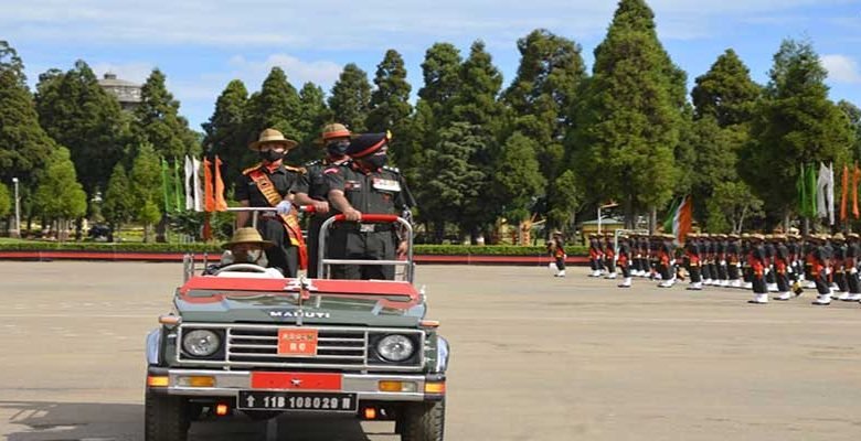 Meghalaya: Attestation Parade held at Assam Regimental Centre
