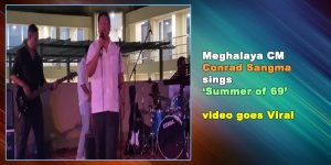 Meghalaya CM Conrad Sangma sings ‘Summer of 69’, video goes Viral