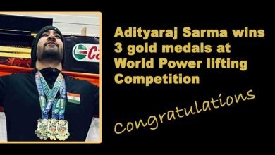 Assam: Guwahati’s Adityaraj Sarma wins 3 gold medals at World Power lifting Competition