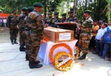 Assam pays tearful tribute to its brave son