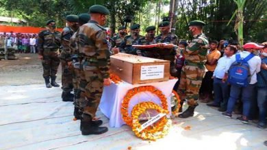 Assam pays tearful tribute to its brave son