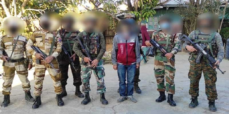 Manipur: Assam Rifles apprehends PLA and KCP terrorists