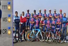 Assam: Sonali Chanu of NF Railway won the best women cyclist title in 26th Senior National Road Cycling Championship