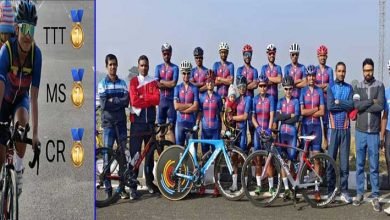 Assam: Sonali Chanu of NF Railway won the best women cyclist title in 26th Senior National Road Cycling Championship