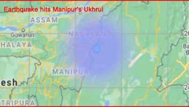 Manipur: Earthquake of magnitude 3.8 hits Manipur's Ukhrul