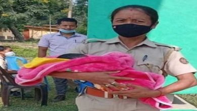 Assam: Woman Police take care of Babies as their mothers write exams