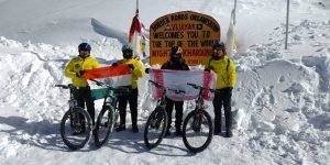 AMA team compleated high altitude cycling expedition in Leh