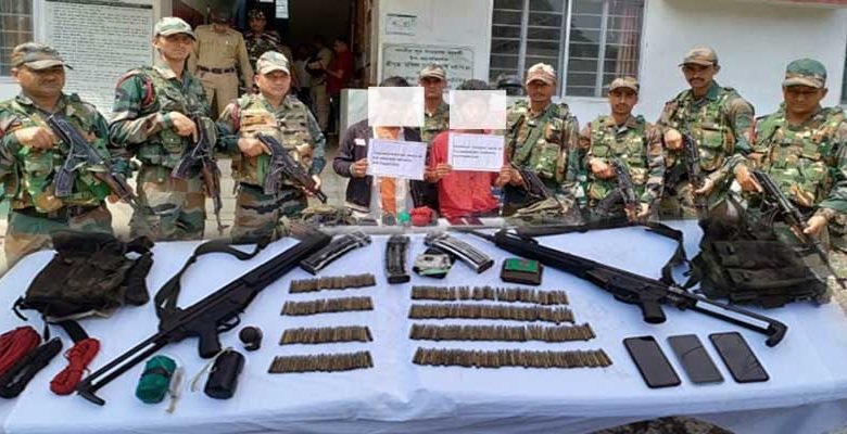 Two minor NSCN-IM cadres held in Tinsukia