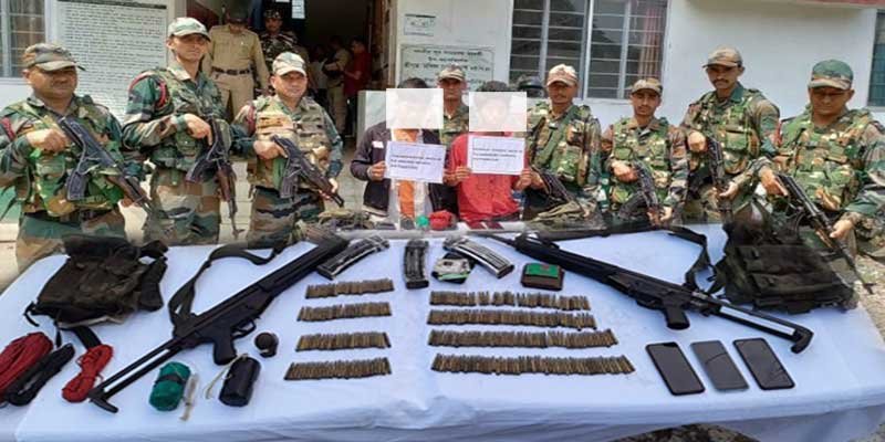 Two minor NSCN-IM cadres held in Tinsukia
