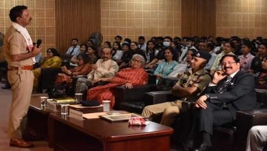 Assam Police kickstarts awareness on President’s Colour Award by interacting with RGU students
