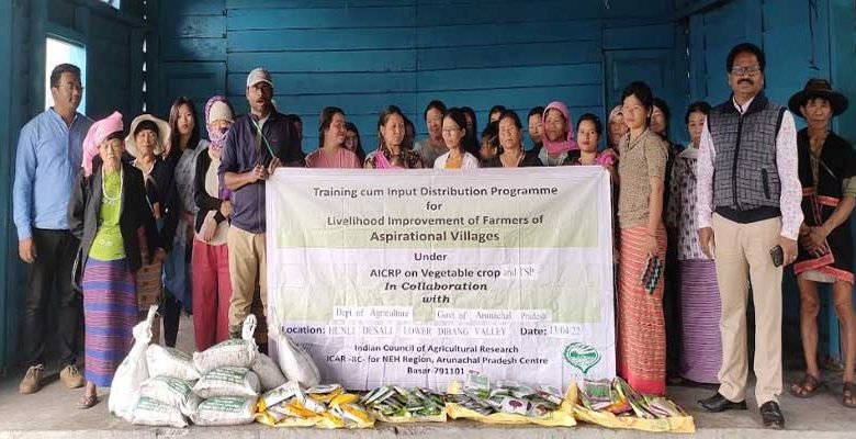 Arunachal: ICAR AP Centre initiated activities in remote Hunli-Desali village