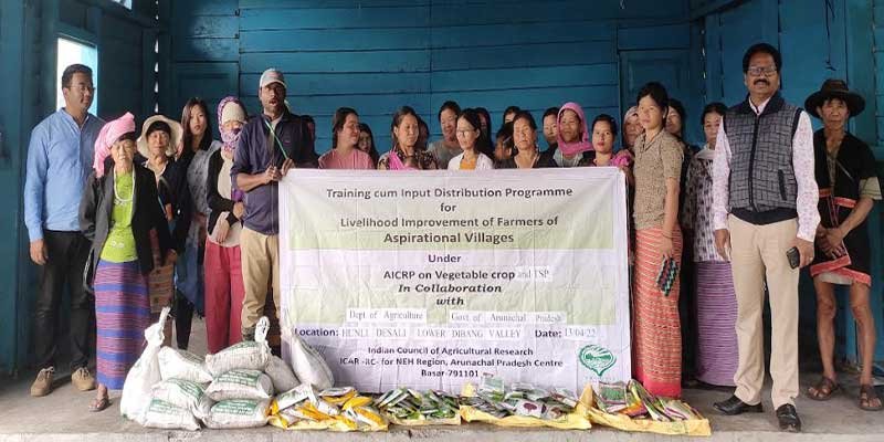 Arunachal: ICAR AP Centre initiated activities in remote Hunli-Desali village