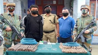 Mizoram: Security forces recover Explosives at Lawngtalai