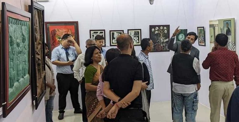 Assam: RGU Art Exhibition Kickstarts at State Art Gallery