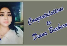 Assam: Duina Barbaruah selected for Global Inspirational Award