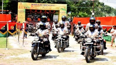 All India Motorcycle Rally flagged in to the iconic Red Fort premises