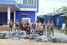 Mizoram: Security forces recover large quantity of tactical stores near Niawthlang village