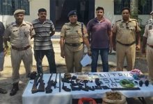 Assam: Huge cache of arms, ammunition and explosives recovered along Assam-Arunachal border