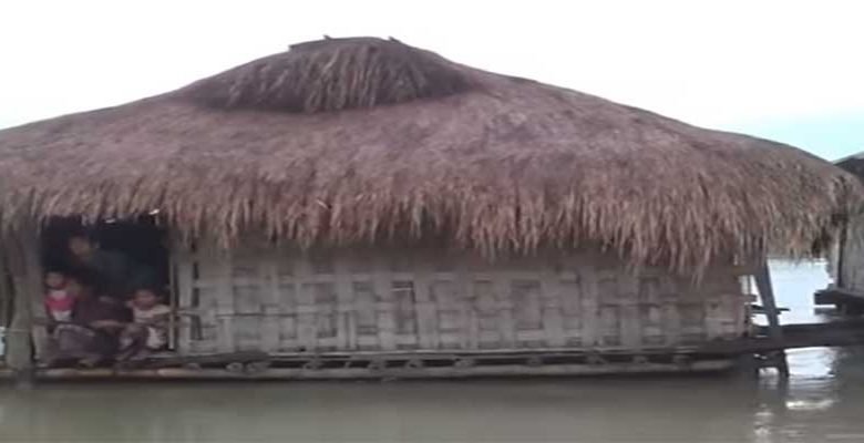 Assam: Floods situation in Dhemaji, Dibrugarh, Lakhimpur, Golaghat, Nagaon deteriorated, Over 69,000 People Affected,