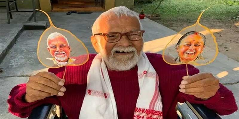 Assam: Eminent artist Neel Pawan Barua cremated