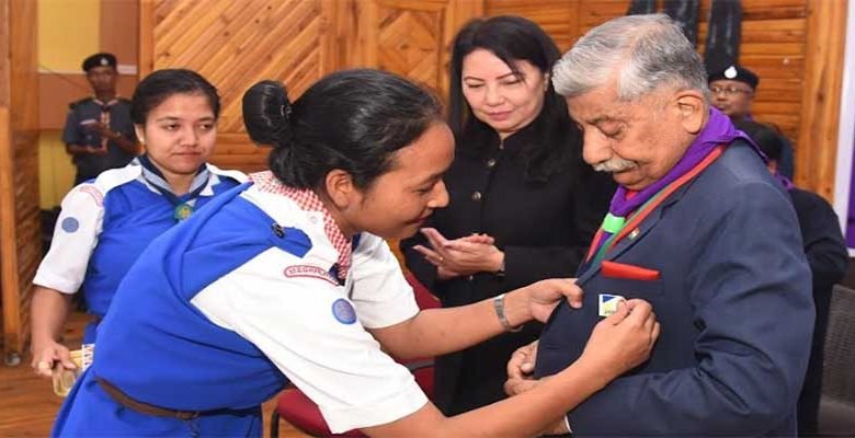 Meghalaya: Governor inducted as the Chief Patron of the Meghalaya Bharat Scouts and Guides