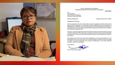 Meghalaya: Cong MLA Ampareen Lyngdoh resigns from Party