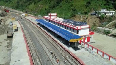 Manipur: Jiribam-Imphal Railway project work progressing steadily