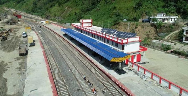 Manipur: Jiribam-Imphal Railway project work progressing steadily