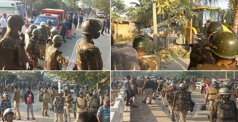 Assam: Govt Clears 1100 Bighas land from encroachers