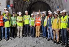 Sivok-Rangpo Rail Project achieved another milestone; Gets breakthrough in Tunnel 11