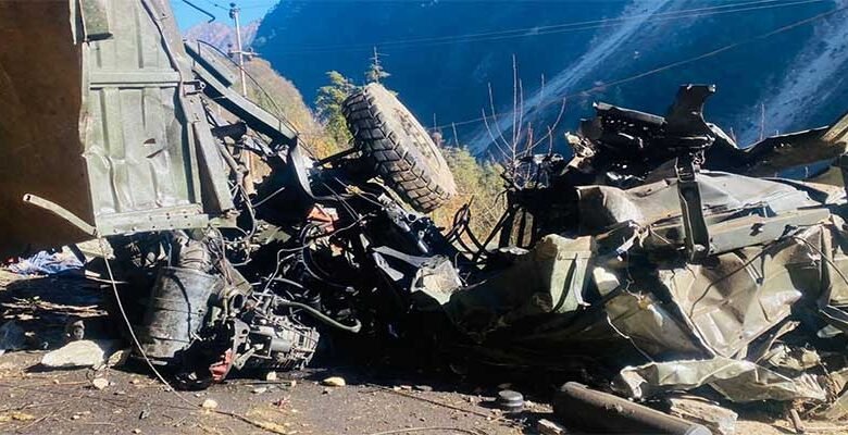 Sikkim: 16 soldiers Martyred after Army Truck met with an Accident
