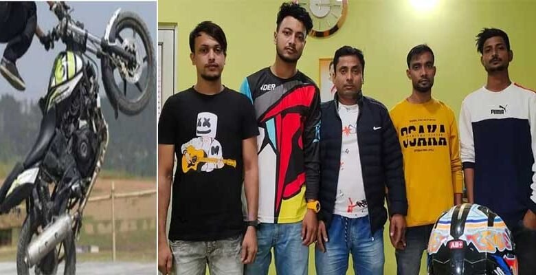 Assam: 5 Bikers arrested for performing bike stunts on NH in Hailakandi
