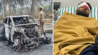 Cricketer Rishabh Pant hospitalised after car crash near Roorkee