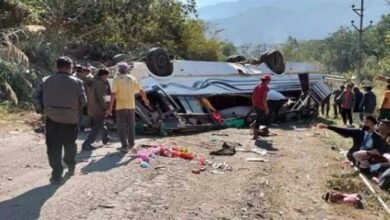 Manipur: 7 students killed, several injured after school bus overturns in Noney dist