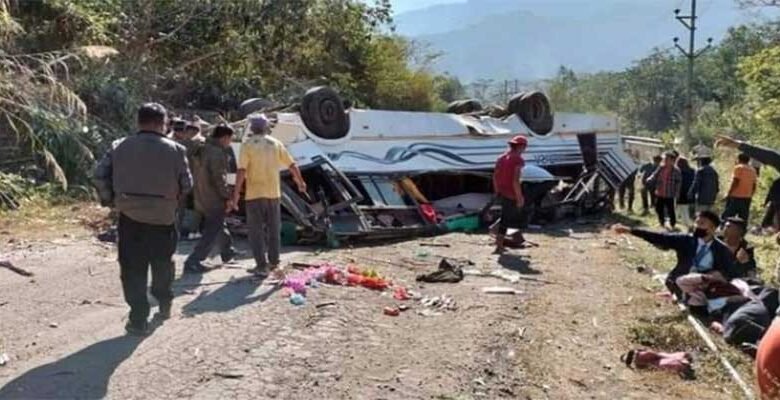 Manipur: 7 students killed, several injured after school bus overturns in Noney dist