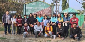 Assam: Students Visit Manas as part of Journey for Learning programme