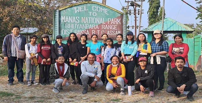 Assam: Students Visit Manas as part of Journey for Learning programme
