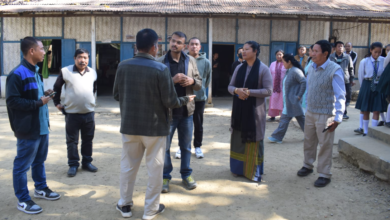 Mizoram : Lawngtlai DC visits CADC New Secretariate building