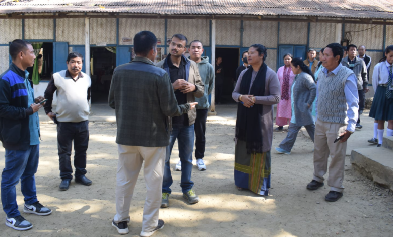 Mizoram : Lawngtlai DC visits CADC New Secretariate building