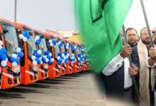 Assam CM Flags Off 100 CNG Buses as part of the Smart City Mission