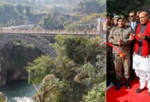 Arunachal: Rajnath inaugurates Siyom Bridge, other BRO's projects