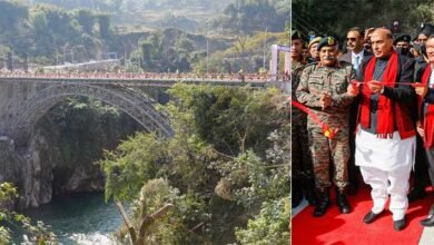 Arunachal: Rajnath inaugurates Siyom Bridge, other BRO's projects