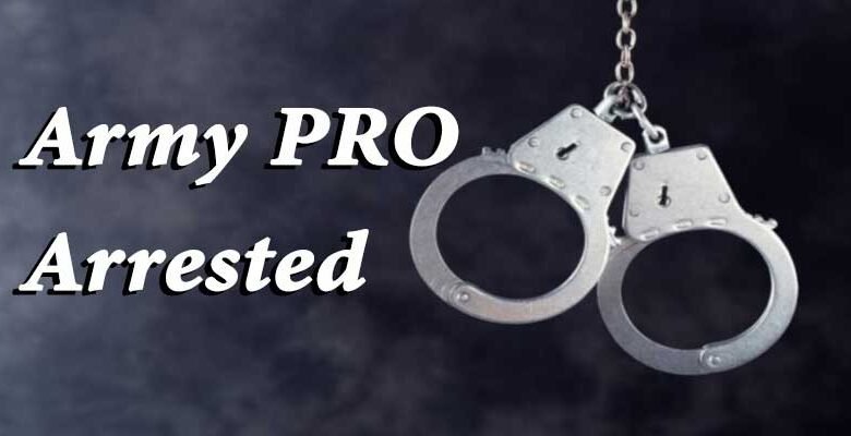 Assam: Army PRO of 4 Cops arrested by Assam Police in Murder Case